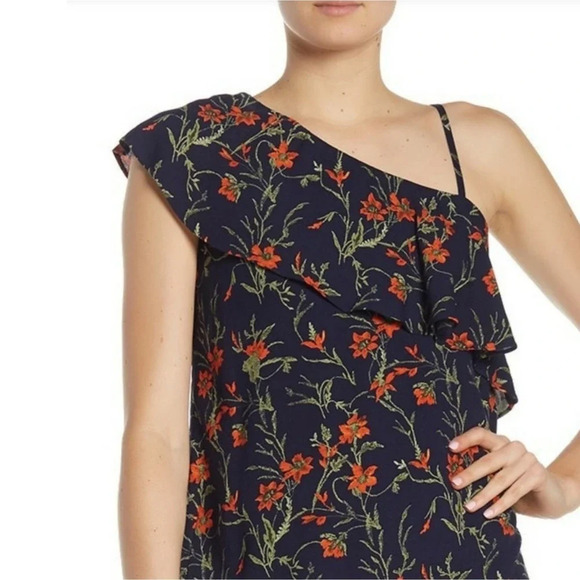 Revolve x Heartloom Bailey Floral Dress One Shoulder Mini Size XS - Picture 2 of 5